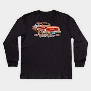 1957 Oldsmobile Super 88 Holiday Hardtop Kids Long Sleeve T-Shirt